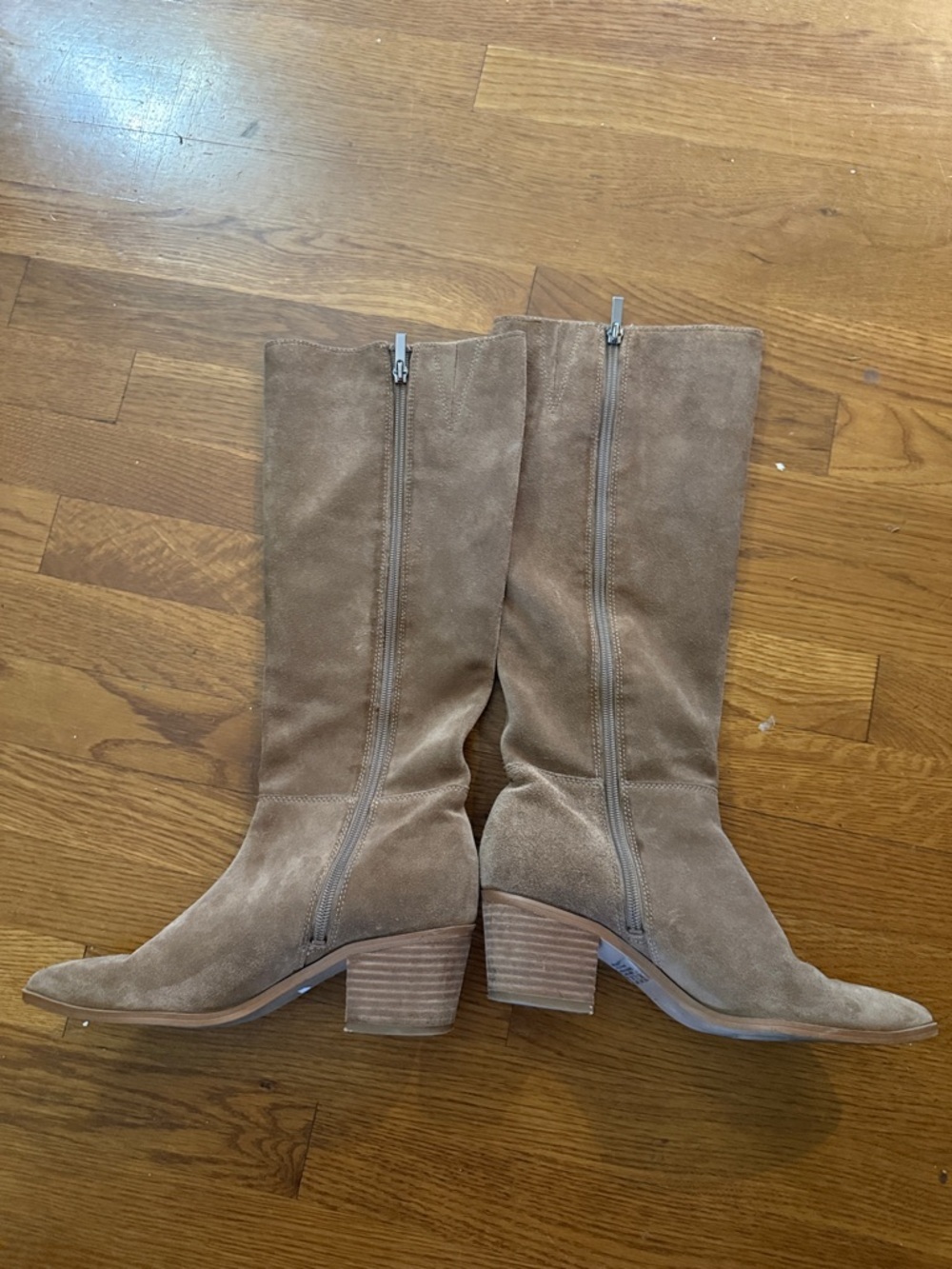 FRANCO SARTA SHARONA ladies, tall suede boots perfect condition size 7, Tan - Picture 11 of 11